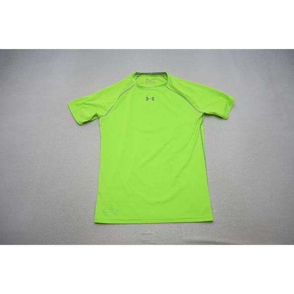 Under Armour Compression Gym Shirt Short Sleeve Athletic HeatGear Mens Sz XL - Picture 5 of 11